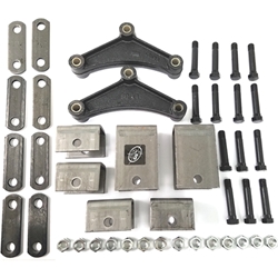 Southwest Wheel® Tandem Axle Hanger Kit for Double Eye Springs for 5,200 lbs. to 7,000 lbs. Trailer Axles - APT5BX