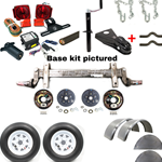 3,500 lb. Electric Brake Dexter® Torflex® Torsion Axle Trailer Kit