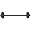 8,000 lb. Dexter® Heavy Duty Standard Spring Trailer Axle with 12 1/4" x 3 3/8" Drums, 9/16" or 5/8" studs, Oil, and Fortress® Caps