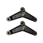 Pair of TruRyde® EQ-E1 Triangular Equalizers for Double Eye Leaf Springs