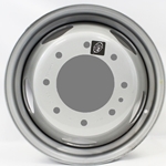 17" x 6.5" Replacement Dual Steel Wheel 8-210mm Bolt Circle - X45784