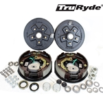 5-4.5" Bolt Circle 3,500 lbs. TruRyde® Trailer Axle Electric Brake Kit