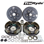 5-4.75" Bolt Circle 3,500 lbs. TruRyde® Trailer Axle Self-Adjusting Electric Brake Kit