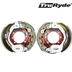 Pair of TruRyde® 10K 12 1/4"X3 3/8" Electric Brake Assemblies for Dexter or Lippert Trailer Axles - 23453