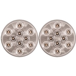 4” Round Sealed LED Utility Light 10 Diodes Pair