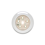 Sealed LED Utility Light w/Chrome Trim Ring