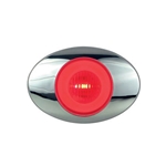 GloLight Millennium Series 3” Sealed LED Marker/Clearance Light Red - 11212237P