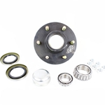 TruRyde® 6-5.5" Bolt Circle Trailer Hub with Parts including Timken® Bearings for a 5,200 lbs. Trailer Axle - 13HLB1E-TK
