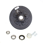 Dexter® 5-4.5" Bolt Circle Trailer Hub/Drum with Parts for a 3,500 lbs. Trailer Axle - 545LB3E-DB