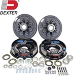 Dexter 8-6.5" Bolt Circle 7,000 lbs. Trailer Axle Electric Brake Kit