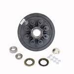 Dexter® 8-6.5" Bolt Circle Trailer Hub/Drum with Parts for a 7,000 lbs. Trailer Axle - 42865LB3E-DB