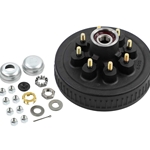 Dexter Pre-Greased Easy Assemble 8 on 6.5" Hub and Drum 9/16" Studs for 7,000 lbs. Trailer Axle - K08-219-2G