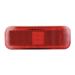 Red Rectangular Thin Line LED Marker/Clearance Light - MCL-44RB