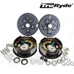 5-5" Bolt Circle 3,500 lbs. TruRyde® Trailer Axle Electric Brake Kit - BK550ELE-IPS