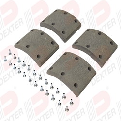Dexter 12 1/4" x 4" Air Brake Pads - K71-102-00