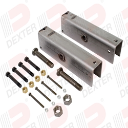 Dexter® Two Inch Slipper Spring Equalizer Kit for 7,000 lbs. to 8,000 lbs. Axles - K71-366-00