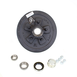 Dexter® 5-4.5" Bolt Circle Trailer Hub/Drum with Parts for a 3,500 lbs. Trailer Axle -545LB3E-DB