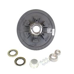 Dexter® 6-5.5" Bolt Circle Trailer Hub/Drum with Parts for a 5,200 lbs. Trailer Axle -13HLB3E-DB